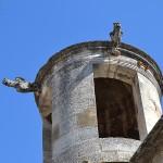 Gargouilles d'une tour du château des Baux-de-Provence