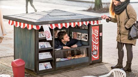 Coca-Cola vend ses mini-canettes dans des mini-kiosques