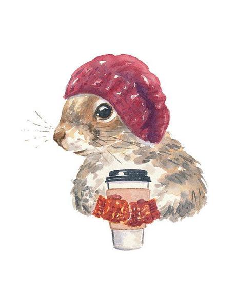 Piou-piou en tutu et Cie Coffee Squirrel