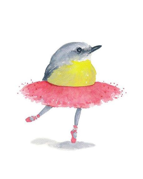 Piou-piou en tutu et Cie Ballerina Bird