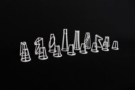 ZWEIG le jeu d'échec monochrome imprimé en 3D par BYAM ZWEIG le jeu d'échec monochrome imprimé en 3D par BYAM