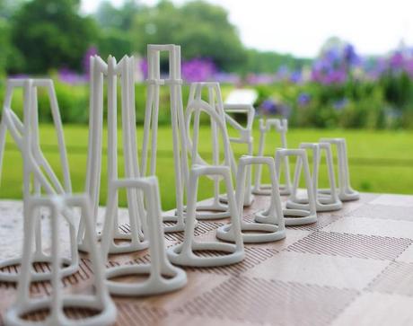 ZWEIG le jeu d'échec monochrome imprimé en 3D par BYAM ZWEIG le jeu d'échec monochrome imprimé en 3D par BYAM