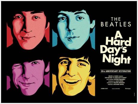 Découvrez le nouveau packaging du film des Beatles A Hard Day's Night