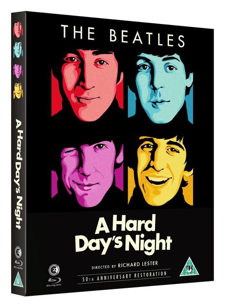 Découvrez le nouveau packaging du film des Beatles A Hard Day's Night
