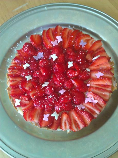 La p'tite fraise aux fraises du week end