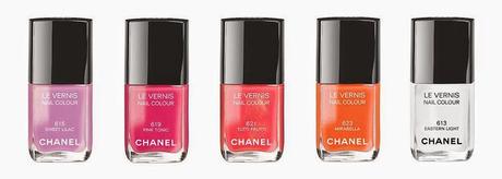 La collection Reflets d'été de Chanel, le colorama estival parfait...