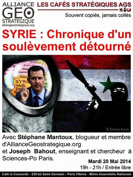 Cafés Stratégiques AGS - Syrie : chronique d'un soulèvement détourné