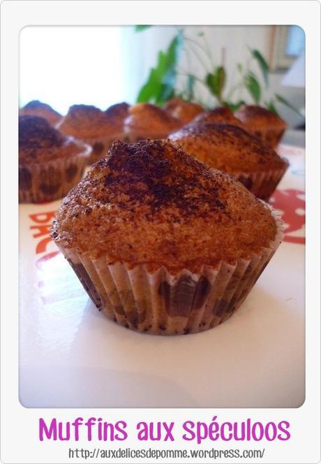 Muffins aux spéculoos P1060094