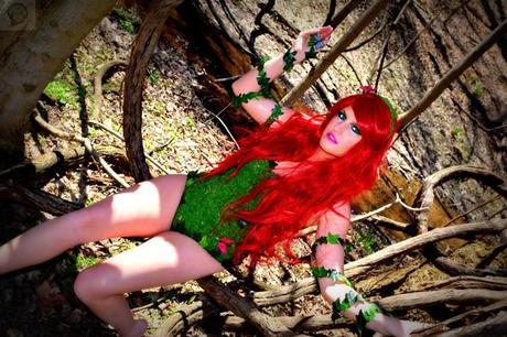 poison ivy cosplay 01 Cosplay : Poison Ivy  Poison Ivy cosplay 