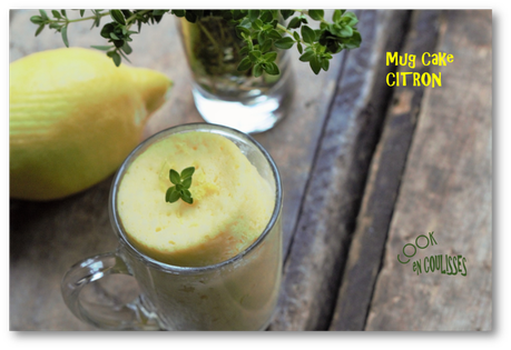 Mug Cake Citron mug cake citron