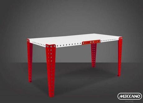 blanc-rouge-2 Meccano Home, des meubles flexibles