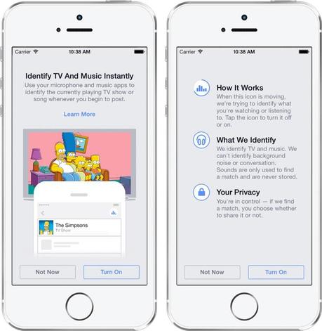 facebook identification chanson musique Facebook pour iOS et Android offriront une fonctionnalité similaire à Shazam