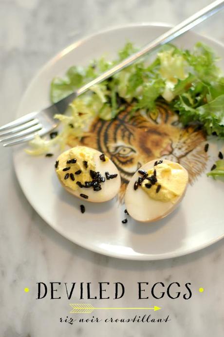 Deviled Eggs Shoyu Tamago