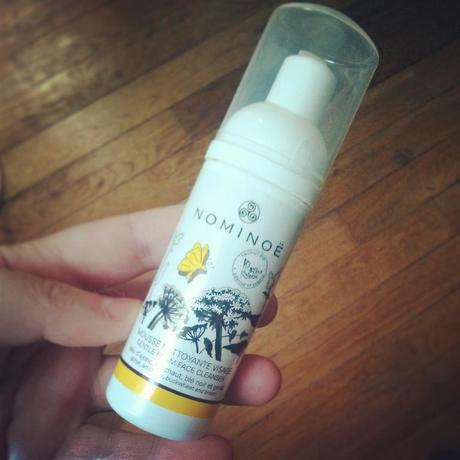Coup de cœur : la mousse nettoyante Nominoë mousse nettoyante visage bio nominoe