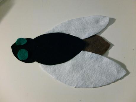 DIY I Un sweat shirt mouche! 4b