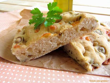 La focaccia Oliv et Tom ! ^^ La focaccia Oliv et Tom ! ^^