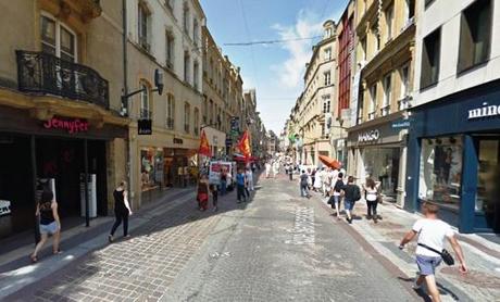 Le Vendredi Saint en Moselle Rue Serpenoise Metz