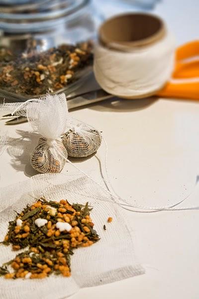 Des sachets de thé Home made (fait maison) Des sachets de thé Home made (fait maison)