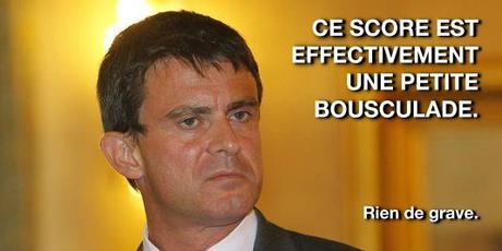 Des élections européennes abyssales. Comme prévu. valls européennes bousculade
