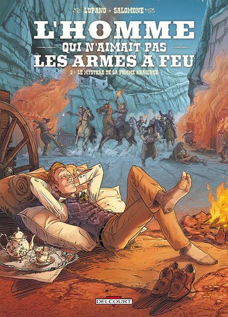 L’Homme qui n’aimait pas les armes à feu (T3) Le mystère de la femme araignée l_homme_qui_n_aimait_pas_les_armes_a_feu_3_le_mystere_de_la_femme_araignee_couverture