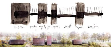 Projet_musée_Soulages Here comes the man in black: ouverture du Musée Pierre Soulages dans l’Aveyron