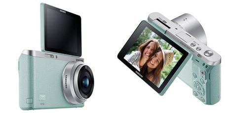 Le mignon Samsung NX mini pour vos selfies