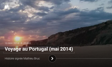 Google+, en avant les histoires Vacances au Portugal