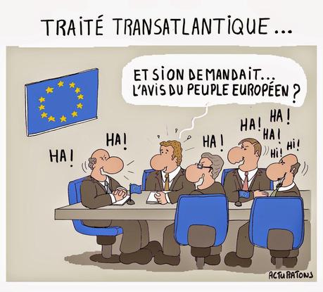 POLITIQUE > Européennes : le traité TAFTA met en danger les français