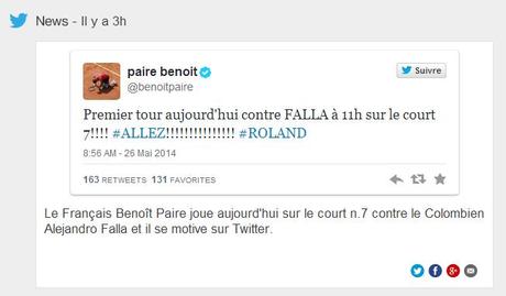 France Télévisions met en place un dispositif Social TV ambitieux pour Roland Garros 2014 Tweet-rg