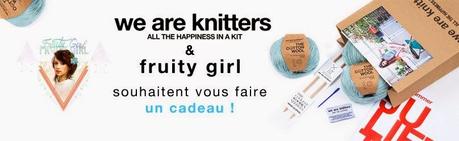Le knitting avec WE ARE KNITTERS ! ( concours )