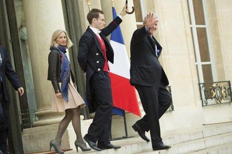 Jeffrey Immelt, le PDG de General Electric à l'Elysée. Jeffrey Immelt, le PDG de General Electric à l'Elysée.
