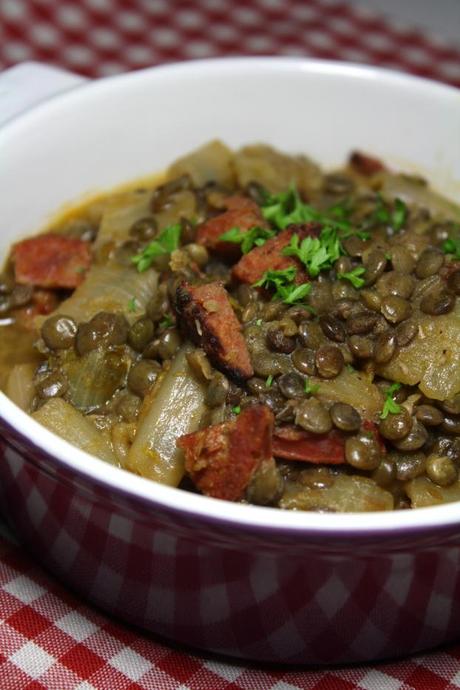 Lentilles au chorizo et endives IMG_2378