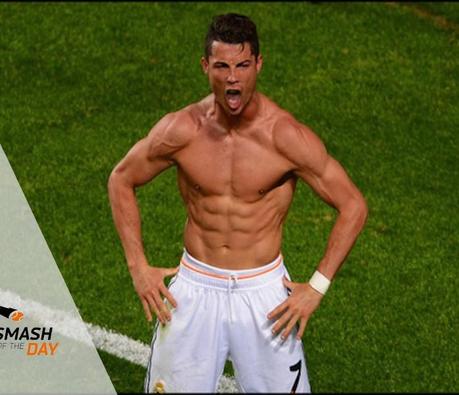 La célébration tout en abdos de Ronaldo scénarisée?