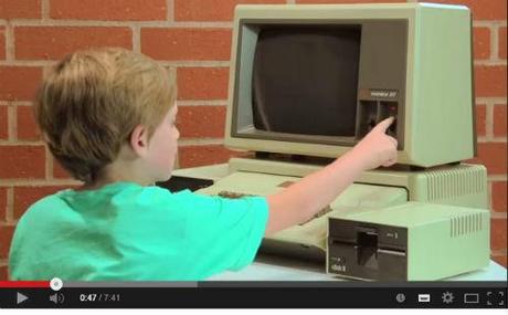 Nos enfants face à nos vieux ordinateurs