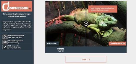 Réduisez le poids de vos images avec compressor.io Compressor compresse vos images et photo pour le web Réduisez le poids de vos images avec compressor.io
