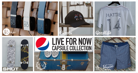 Live For Now, la collection capsule de Pepsi!