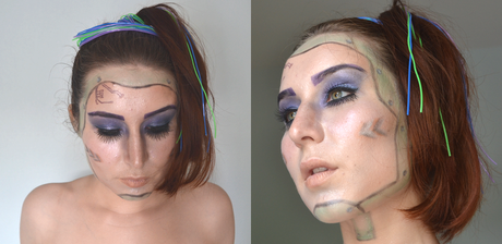 Makeup : Cyberpunk (inspiration PTX)