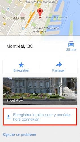 google maps mobile hors connexion Comment transformer votre iPhone ou iPad en un outil de voyage