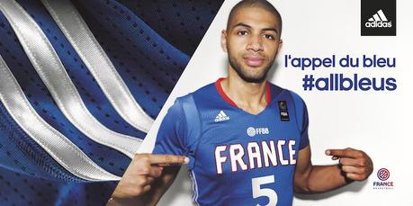 Un nouveau maillot à manches pour l’Equipe de France de basket!