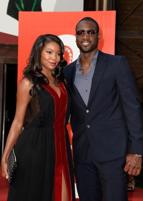 Gabriel Union et Dwayne Wade : 9 ans d’écart. Il a 32 ans et elle 41, actuellement fiancés.  