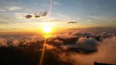 Lever de soleil au Mont Batur © Christelle