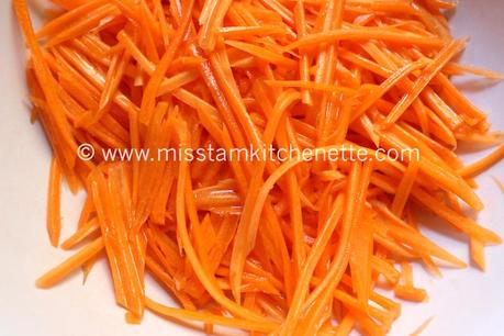 Pickles de carotte La Kitchenette de Miss Tam copie