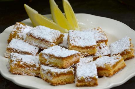 Carrés au citron Carrés au citron