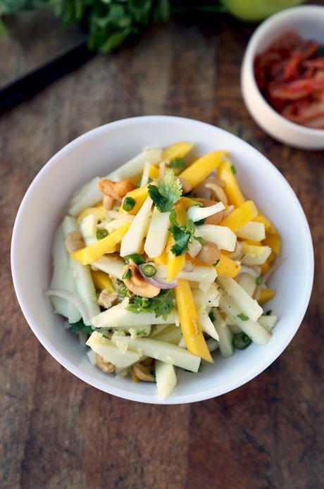 16 idées de salade sucré salé ! salade sucrée salée mangue