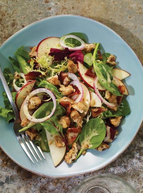 16 idées de salade sucré salé ! salade sucrée salée pomme noix chèvre