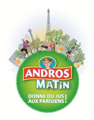 Andros Matin donne du jus aux Parisiens andros-matin
