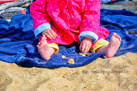 Le jour où bébé a découvert la mer... et le sable