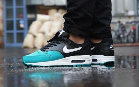 Nike Air Max 1 (GS) Turbo Green/Black Nike Air Max 1 GS Turbo Green-Black