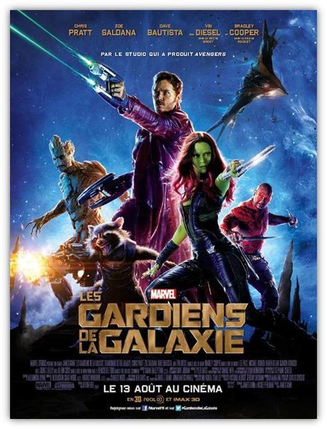 Les Gardiens de la Galaxie – L’affiche française du film