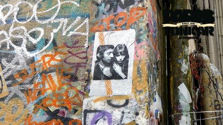 Collages, pochoirs et peinture aux Frigos :: Juin 2014 :: Paris